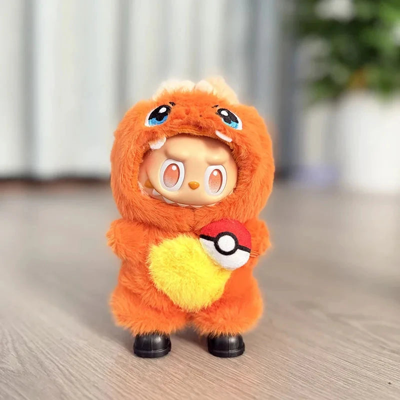 Labubu Ensemble Costume Quatre Styles Pikachu Échelle 1 sur 12