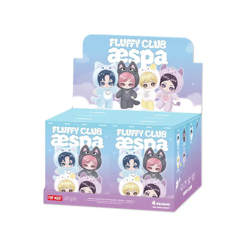 Pop Mart – Aespa Fluffy Club – Blind Box