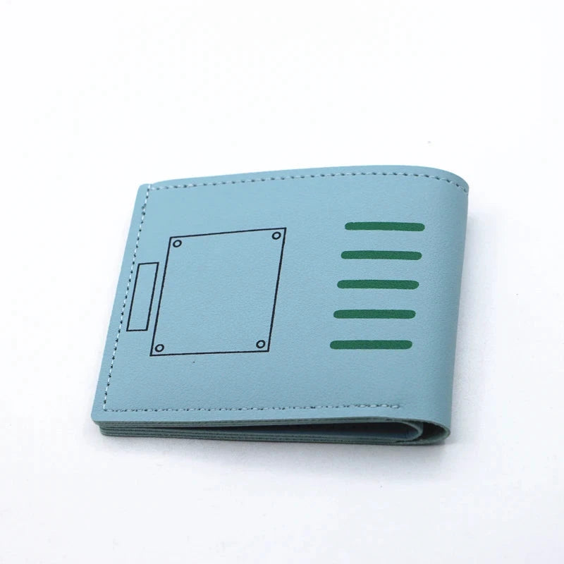 Short wallet with cartoon pattern – Unisex