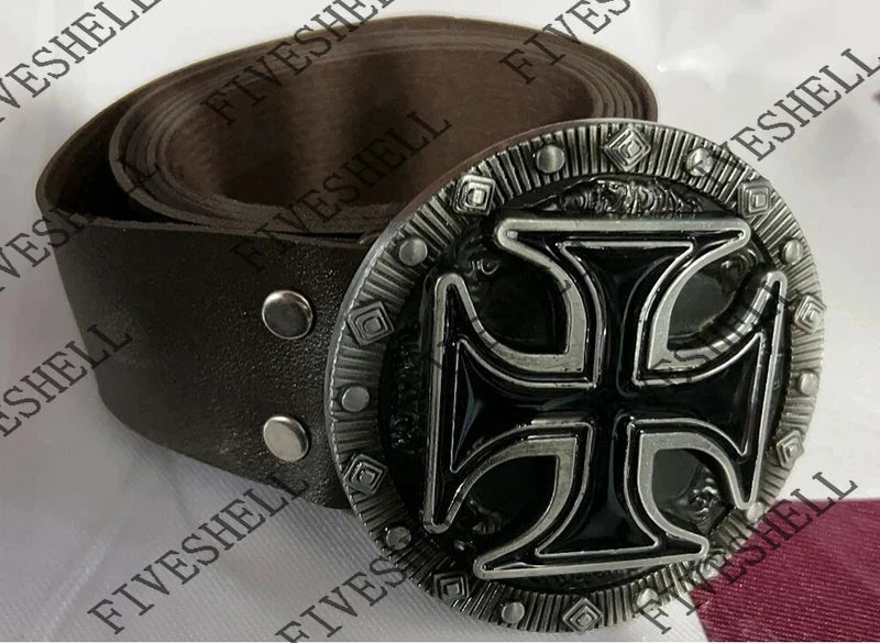 Costume cape médiévale à capuche – Noir et rouge