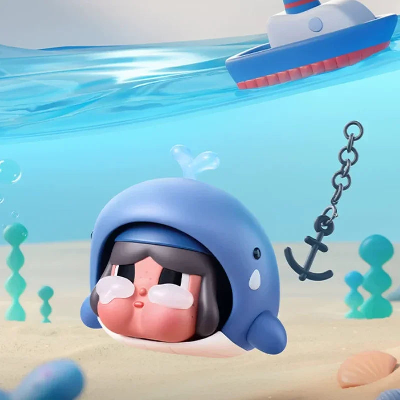 POP MART CRYBABY CRY ME AN OCEAN Series Blind Box Toys Mystery Box Guess Bag Cute Doll Anime Action Figure Birthday Gift