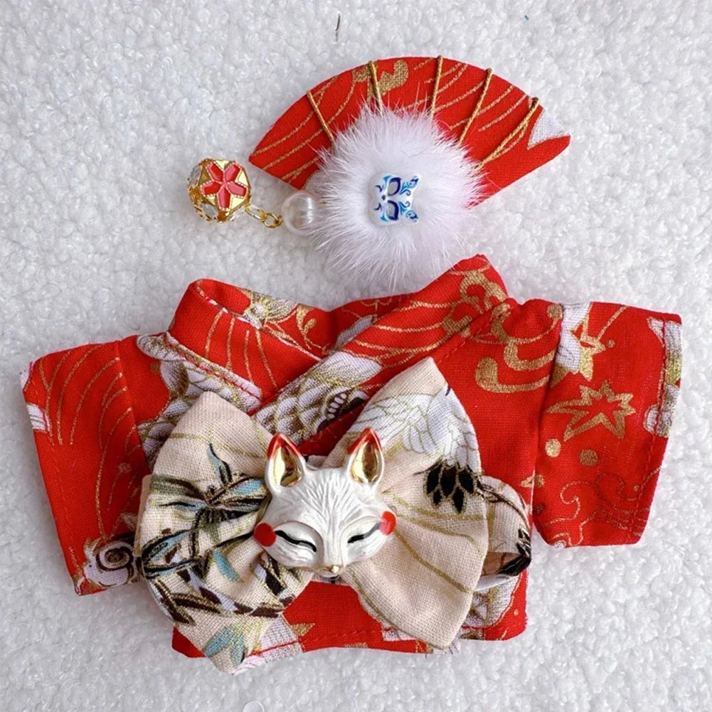 Costume Kimono Japonais pour Labubu  15-17 cm