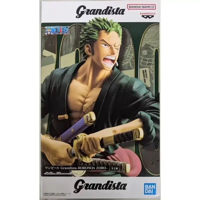 Bandai Banpresto Grandista Roronoa Zoro Figurine PVC 22 Cm