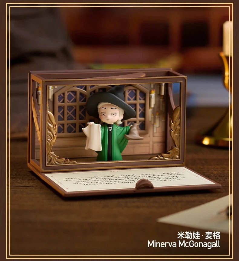 POPMART Harry Potter Hogwarts Biographical Series Blind Box Guess Bag Original Toys Cute Doll Anime Figure Ornaments Gift