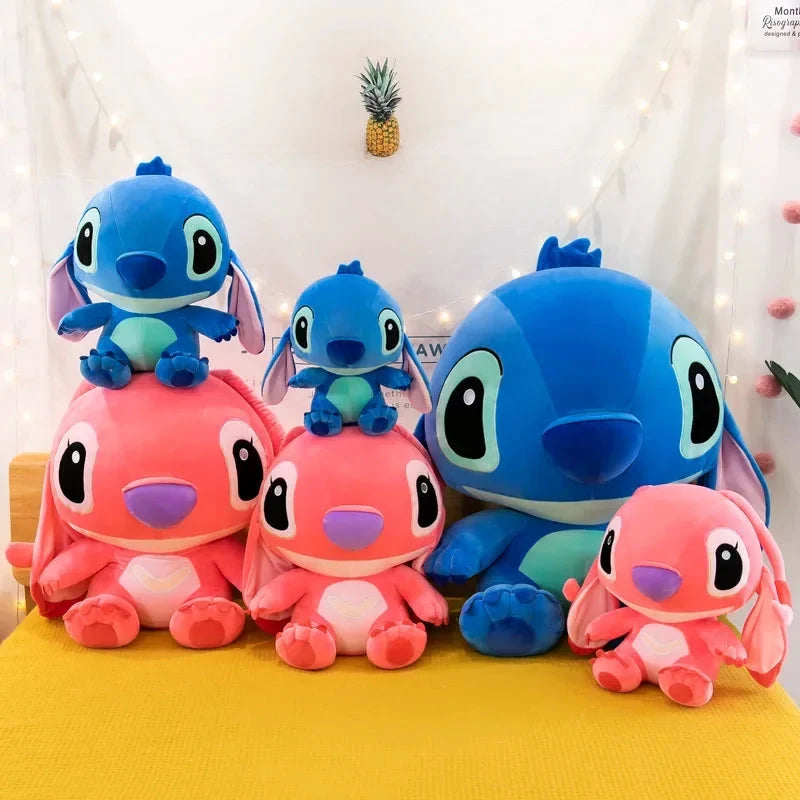MINISO Peluche Géante Lilo et Stitch Couple 60 Cm Collection Ultra Douce Édition Limitée by Mon Labubu
