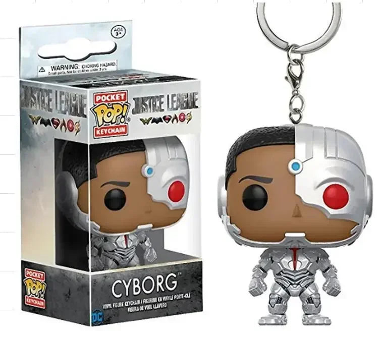 FUNKO Captain America Inro Man Deadpool Spider Man Thanos Thor porte-clés jouets poupée en vinyle figurines de jouets à collectionner meilleur cadeau pour enfant