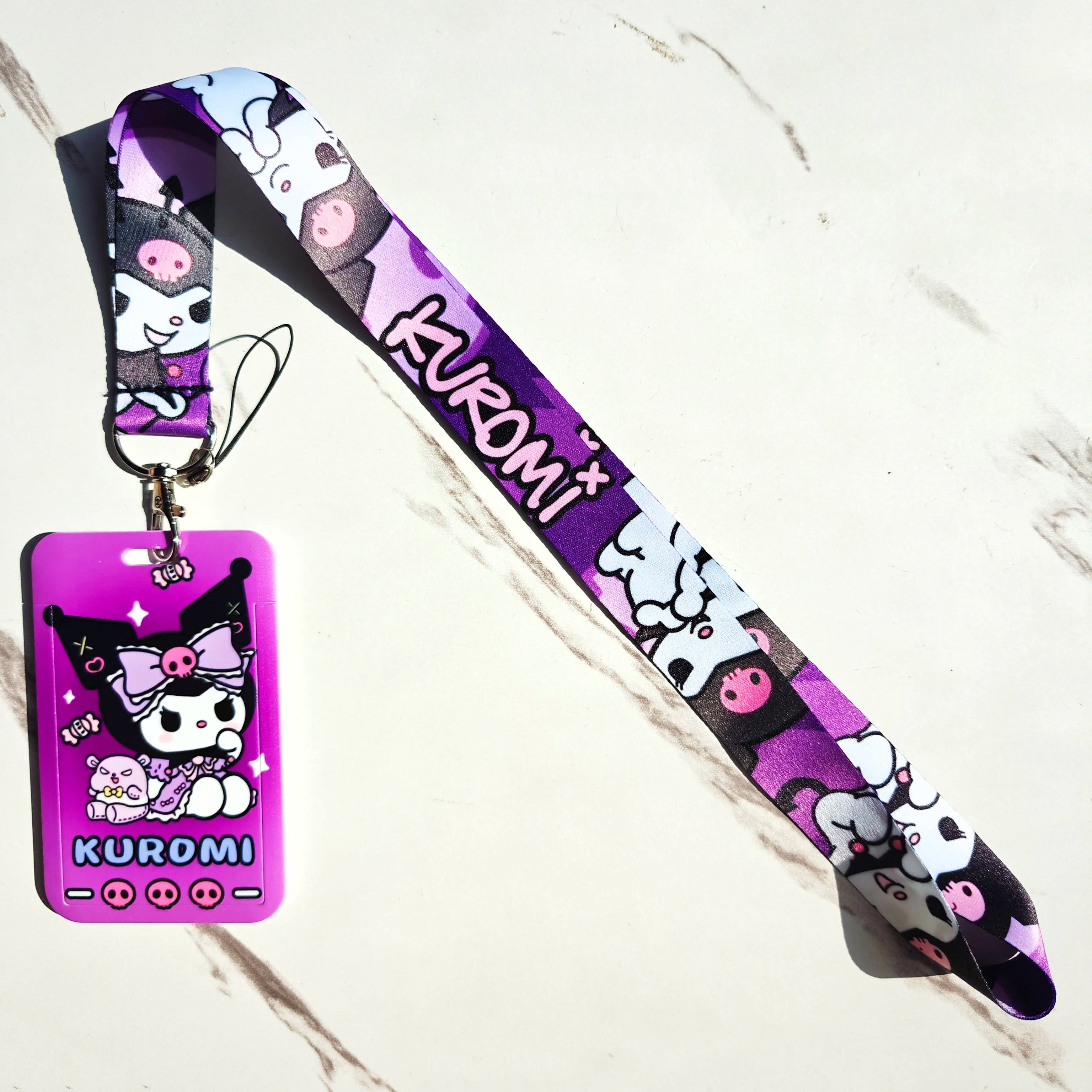 Lanyard Porte-Badge Anime – Dragonne Tour de Cou Multi-Usage