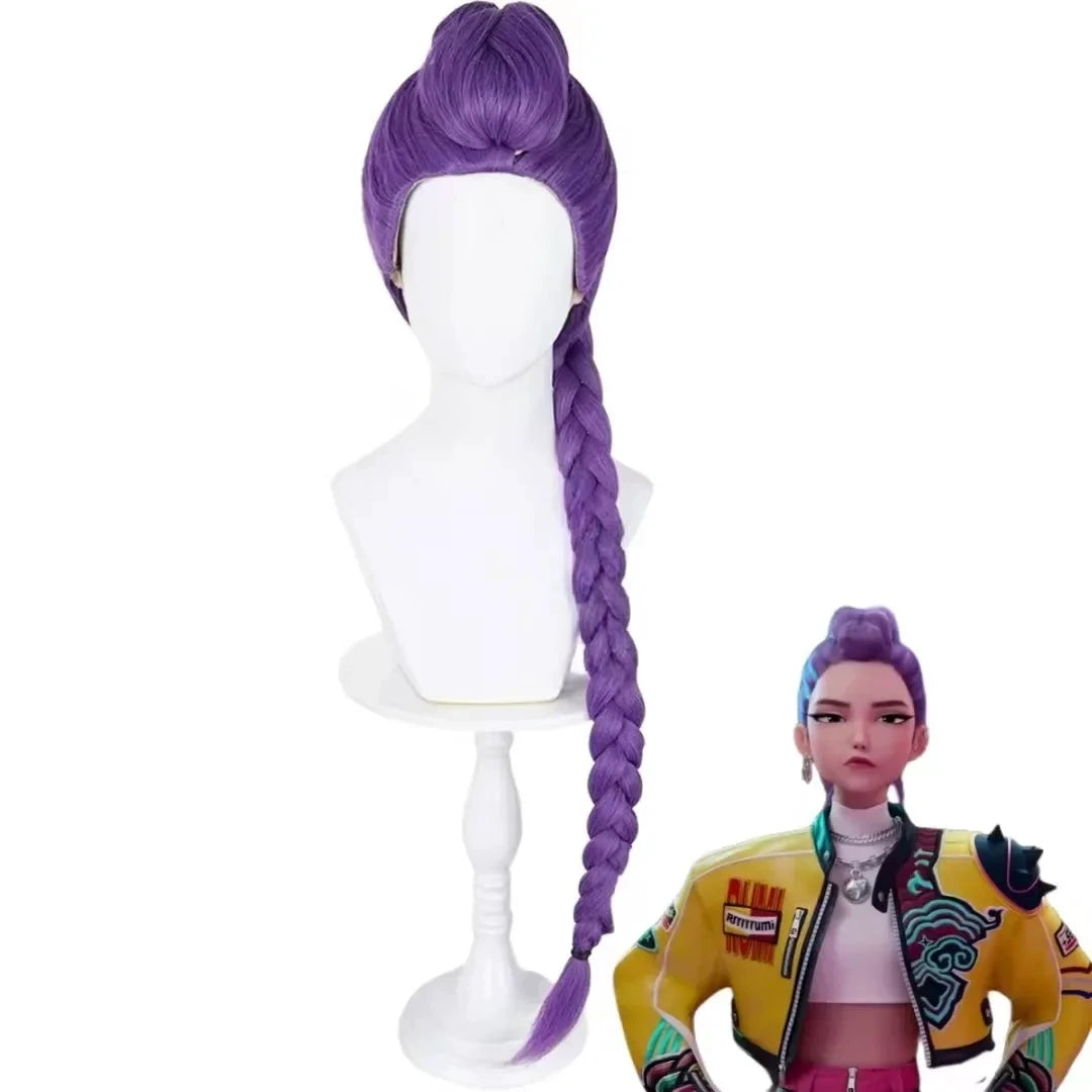 KPOP Rumi – Costume Cosplay Femmes Filles avec Perruque