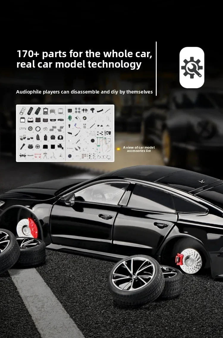 WELLY Audi RS7 Sportback 1:18 – Modèle de voiture en alliage