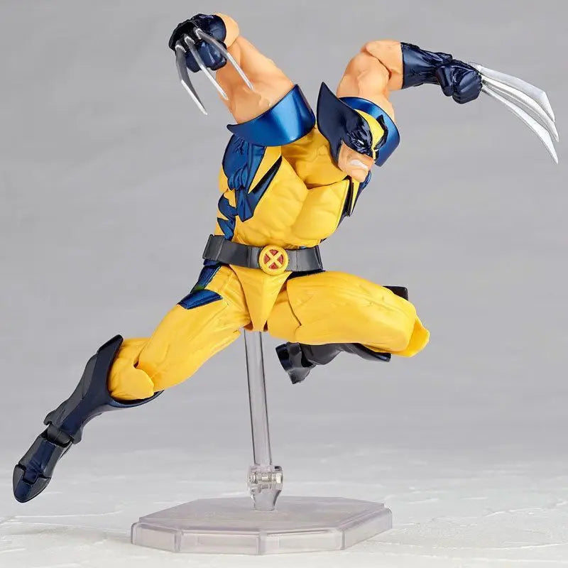 Revoltech Yamaguchi – Wolverine & Deadpool Comic Version – Figurine Articulée