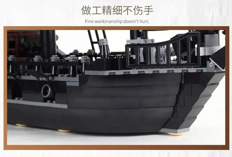 Briques De Construction De Bateau Collection Pirates Créatifs Édition Limitée Échelle 1 Sur 1 Pour Enfants Et Adultes by Mon Labubu