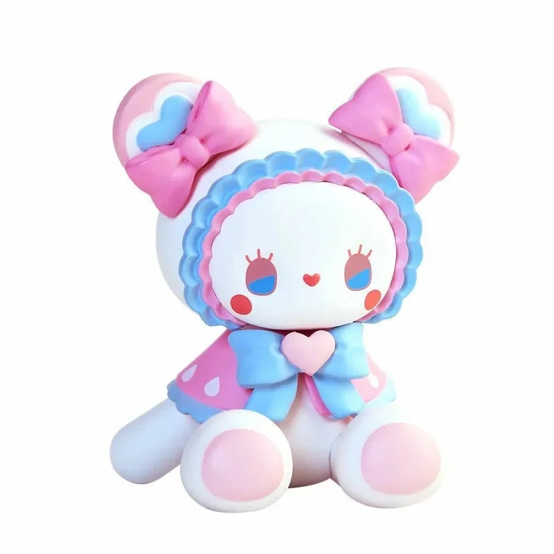 Figurines de la forêt secrète, Anime Emma, boîte aléatoire aveugle, jouets, figurine d'action Kawaii, modèle de bureau, boîte mystère, cadeau, Collection de poupées