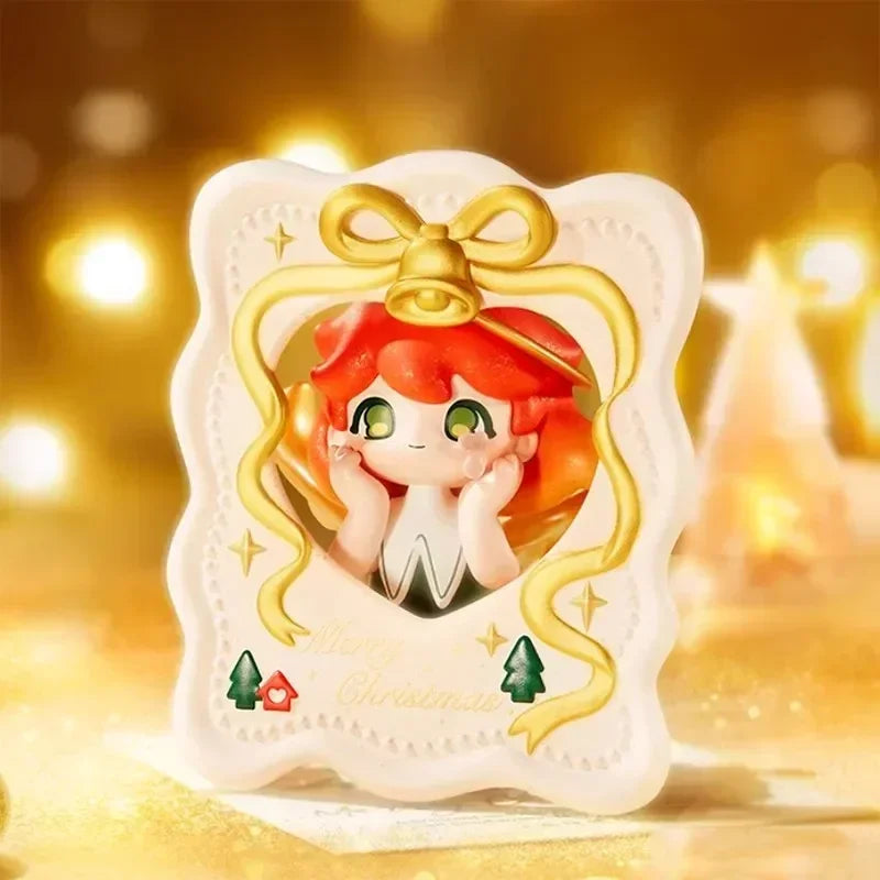 POP MART AZURA série de noël chaude véritable boîte aveugle jouets Kawaii Anime figurine Surprise boîte mystère…