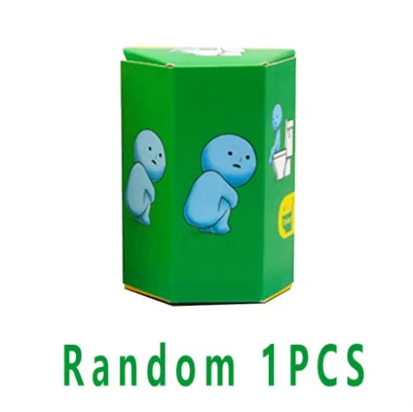 Mon Bubu Kawaii Figurine PVC Série Chambre Yoga Phosphorescente 7 cm Blind Box Échelle 1/12