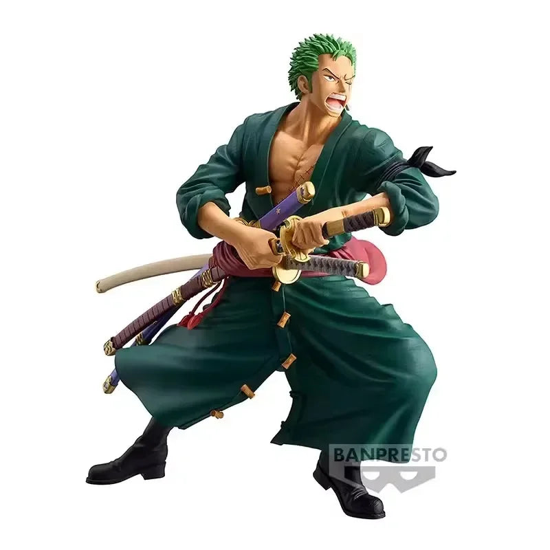 Bandai Banpresto Grandista Roronoa Zoro Figurine PVC 22 Cm