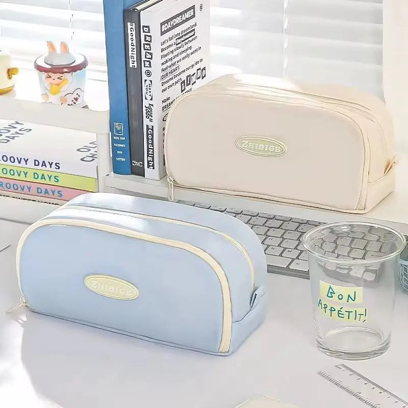 Trousse Scolaire Kawaii Grande Capacité Multi-Poches
