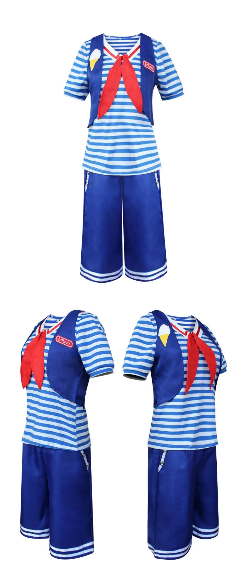 Costume Cosplay Scoops Ahoy – Steve Harrington & Robin Buckley