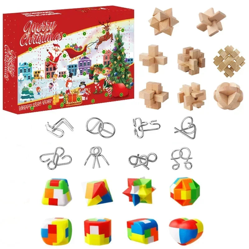Calendrier de l’Avent Princesse & Bijoux – Coffret Cadeau de Noël Enfant