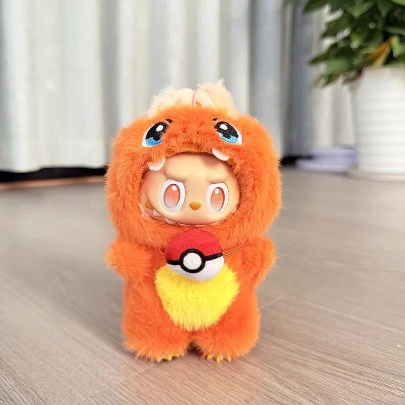 Labubu Ensemble Costume Quatre Styles Pikachu Échelle 1 sur 12