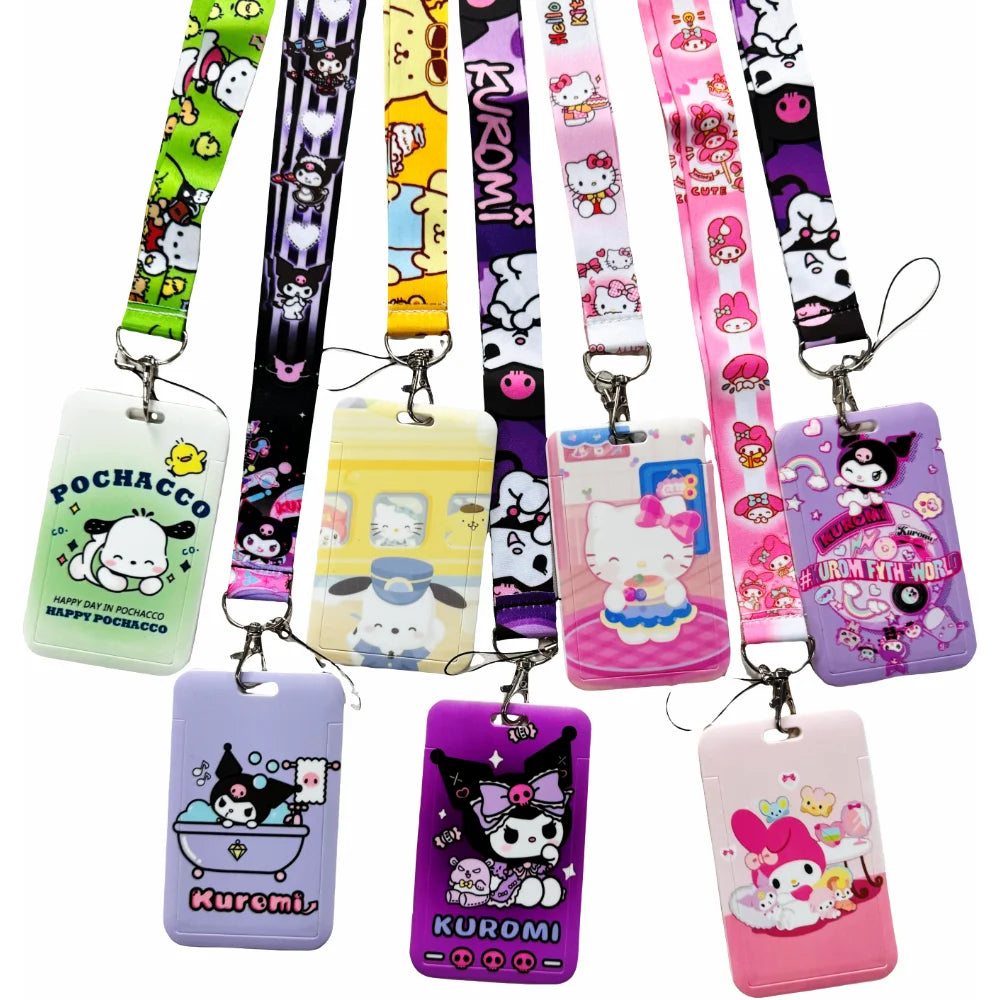 Lanyard Porte-Badge Anime – Dragonne Tour de Cou Multi-Usage