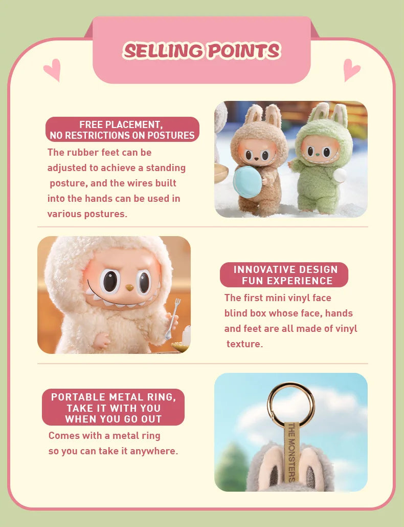 Pop Mart Labubu The Monsters Exciting Macaron