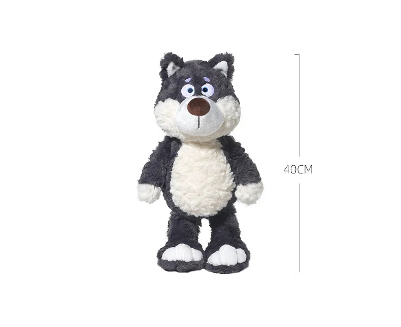 Peluche Loup Gris 40 cm