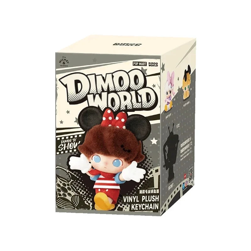 POP MART DIMOO WORLD × DISNEY – Porte-clés Figurine Vinyle