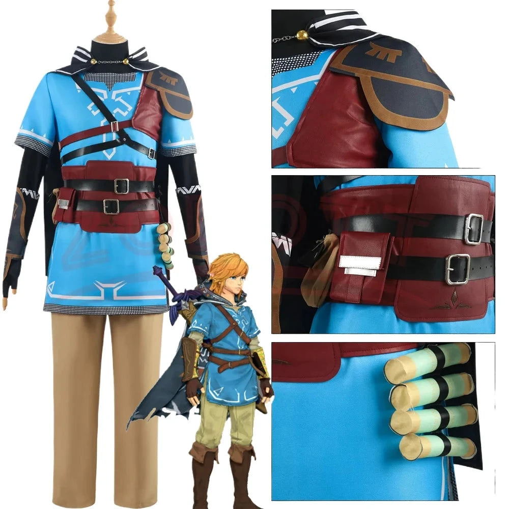 Costume cosplay Link – Ensemble animé adulte