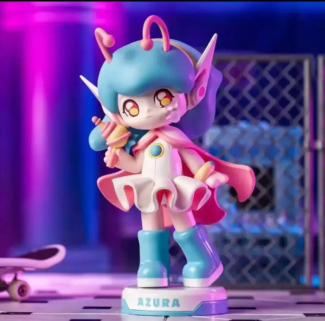 Pop Mart véritable Azura série de sport animale boîte aveugle boîte mystère originale jouets poupée mignon Anime…