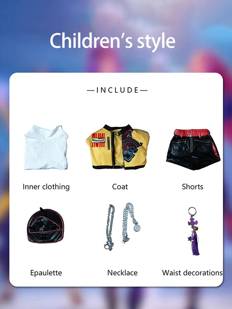 MINISO Déguisement Cosplay Polyester Impression 3D Pour La Scène