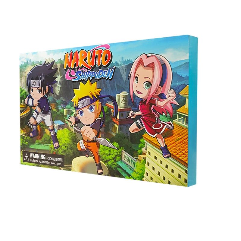 Mon Bubu Kawaii – Calendrier de l'Avent Naruto 2025 – Coffret 24 Figurines PVC