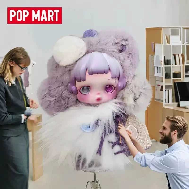 Pop Mart SkullPanda Figurine PVC Boîte Mystère Kawaii