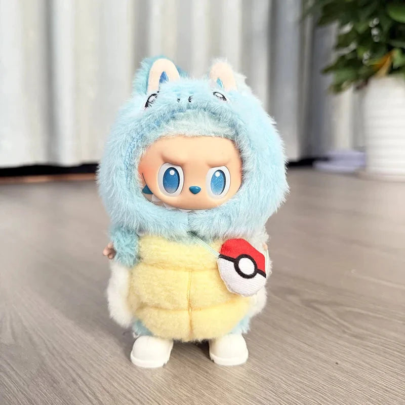 Labubu Ensemble Costume Quatre Styles Pikachu Échelle 1 sur 12