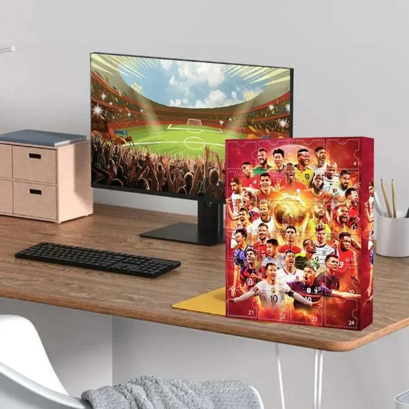 2026HOT Football Star Calendrier De L Avent 24 Jours