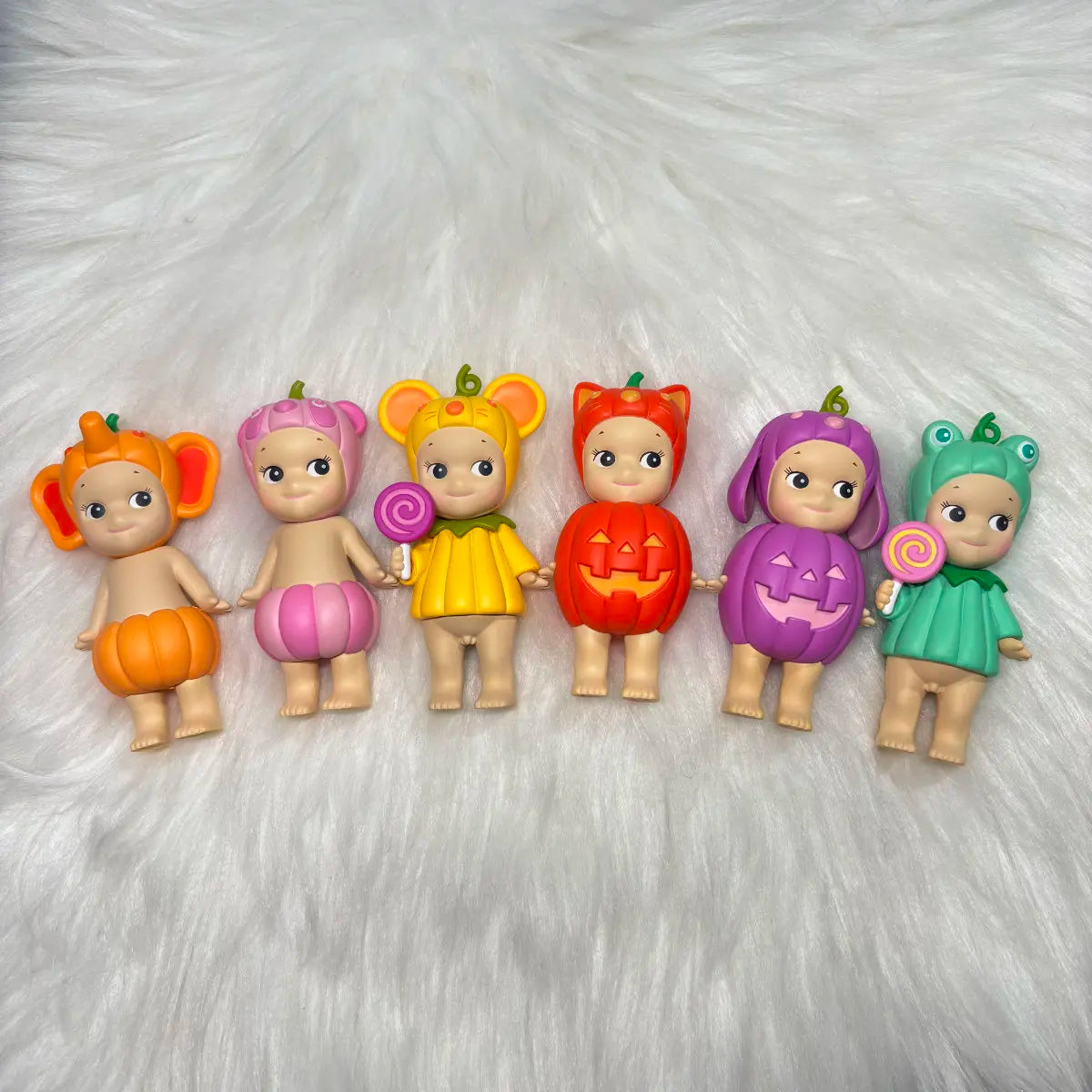 Figurine Sonny Angel Mini, série Pumpkin Patch, boîte mystère, Halloween 2025, lapin aux oreilles tombantes,…