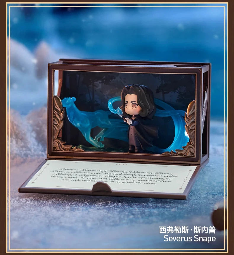 POPMART Harry Potter Hogwarts Biographical Series Blind Box Guess Bag Original Toys Cute Doll Anime Figure Ornaments Gift