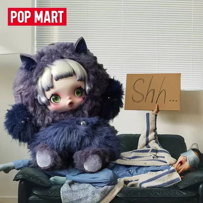 Pop Mart SkullPanda Figurine PVC Boîte Mystère Kawaii