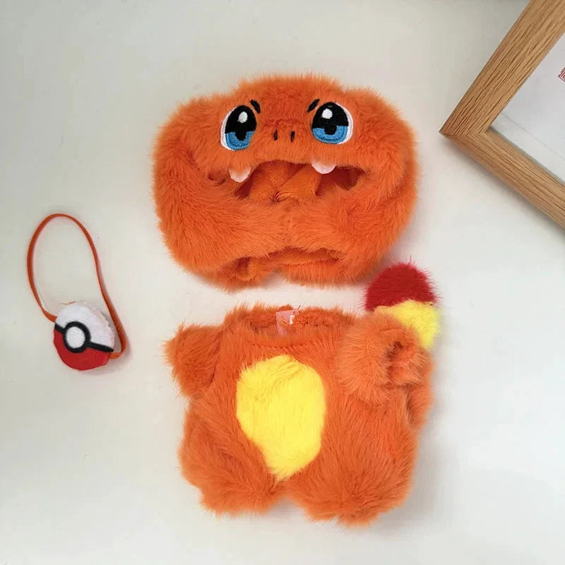 Labubu Ensemble Costume Quatre Styles Pikachu Échelle 1 sur 12