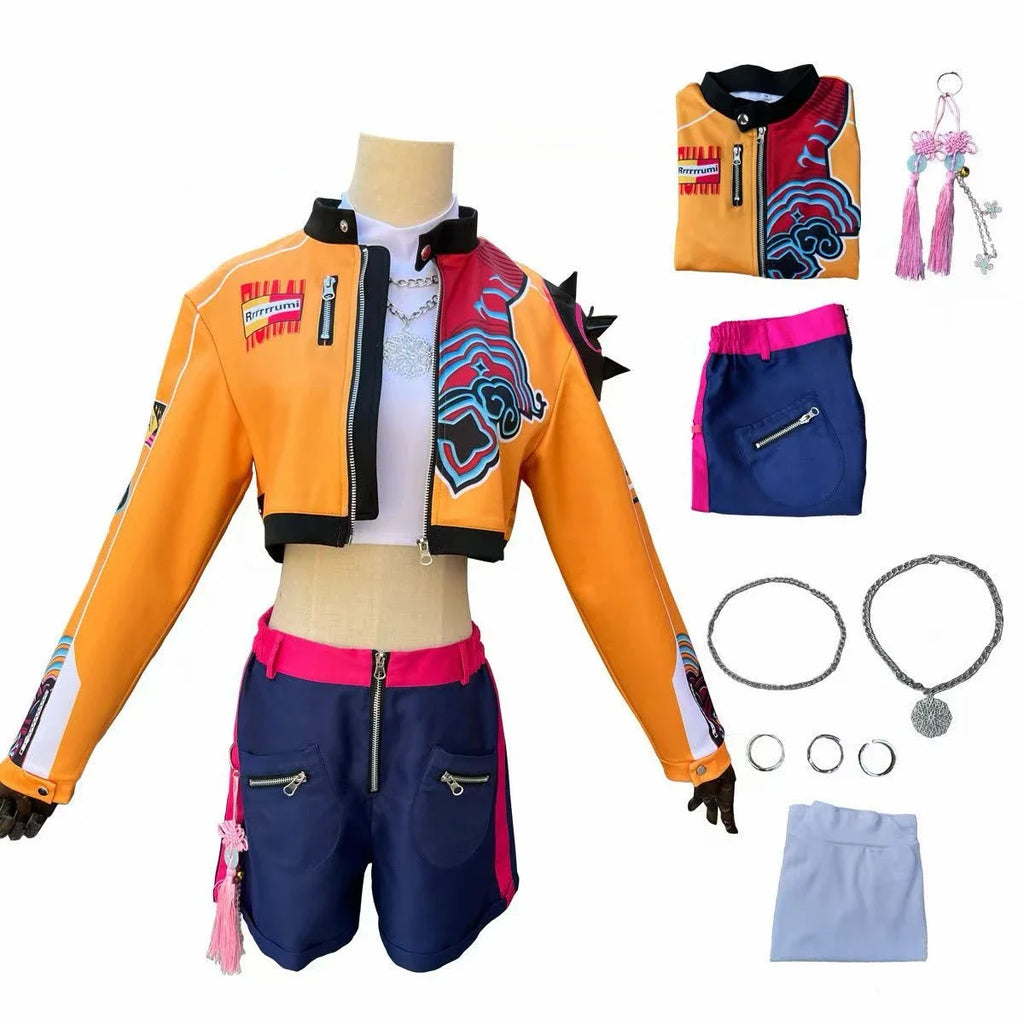 Costume Kawaii Pop Singers – Zoey Rumi Mira – Avec Accessoires