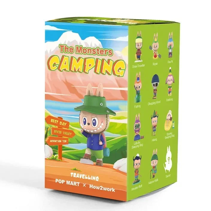 Labubu Wilderness Travel – Camping Series Figurines - Blind Box ou Choix