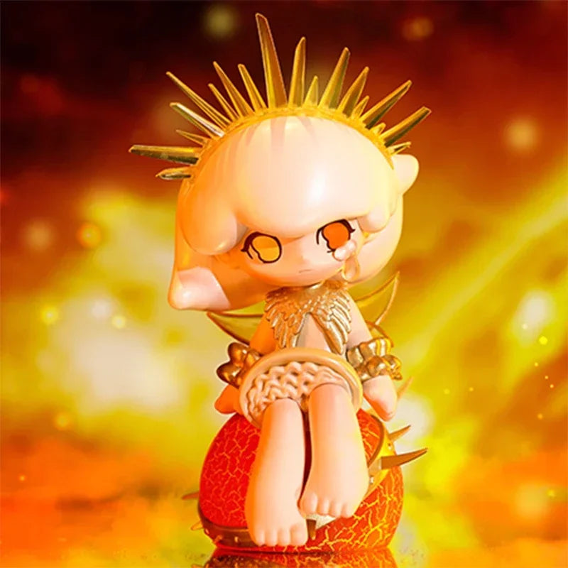 POP MART AZURA – boîte aveugle série élément naturel, jouets, boîte mystère, figurine originale, poupée mignonne,…