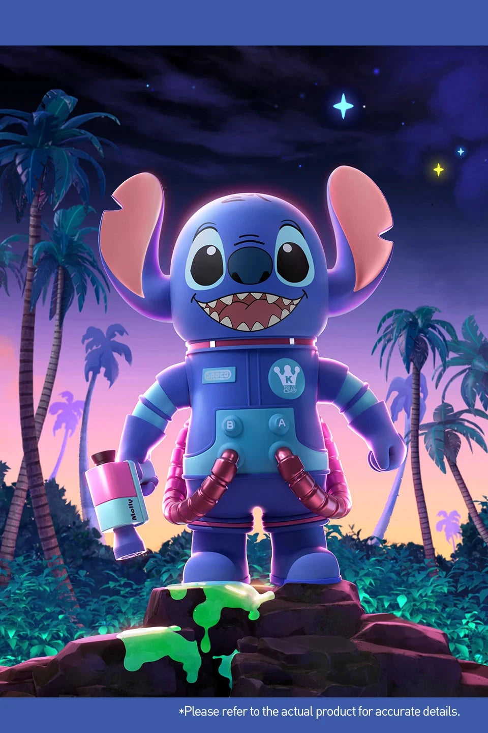 POP MART MEGA SPACE MOLLY 400% Stitch – Figurine