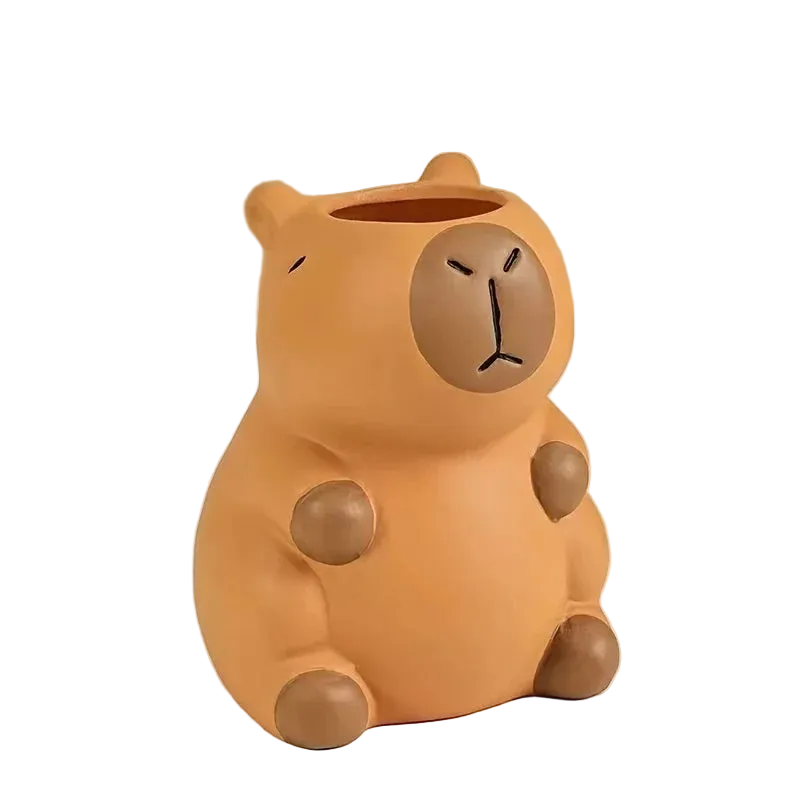 Porte-Stylos Capybara Kawaii – Rangement Bureau