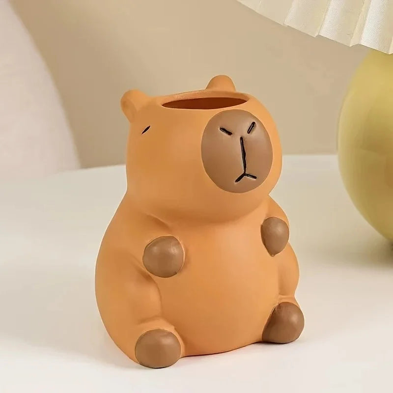 Porte-Stylos Capybara Kawaii – Rangement Bureau