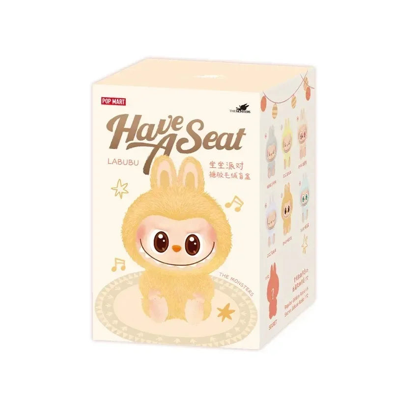 Blind Box Peluche Vinyle – Labubu Have a Seat Series
