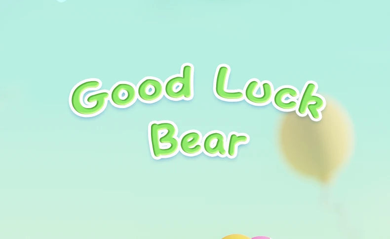 Boîte Aveugle PVC Ours Dessin Animé Fait À La Main