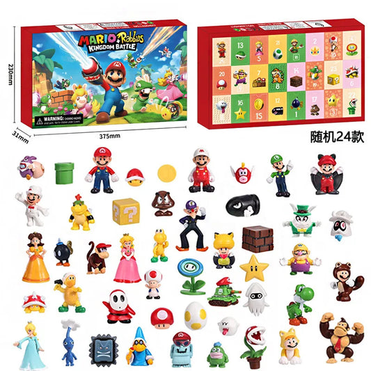 Nintendo Calendrier de L’Avent Mario 24 Figurines Édition Collector Pour Fans et Collectionneurs Nintendo by Mon Labubu
