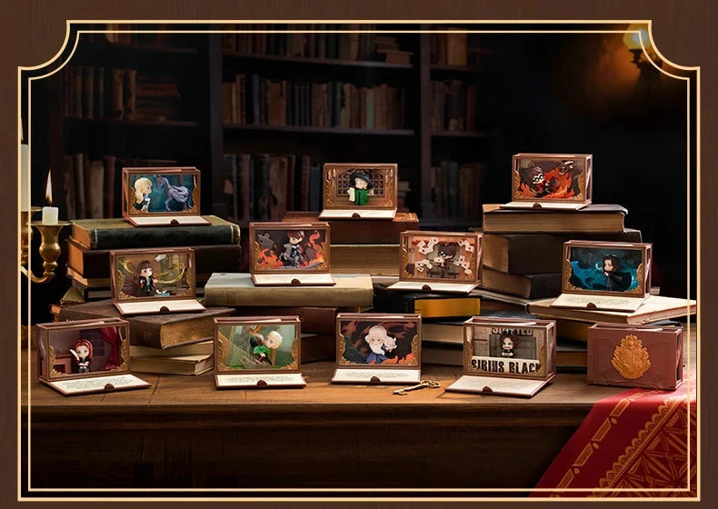 POPMART Harry Potter Hogwarts Biographical Series Blind Box Guess Bag Original Toys Cute Doll Anime Figure Ornaments Gift
