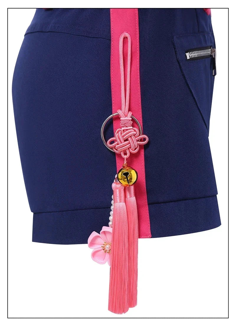 KPOP Rumi – Costume Cosplay Femmes Filles avec Perruque