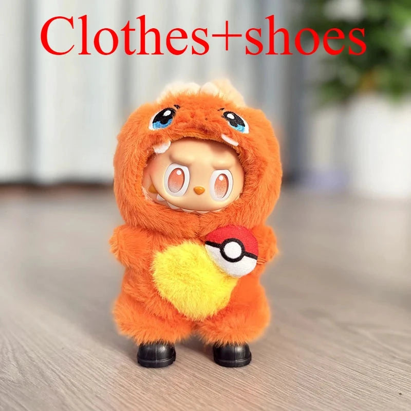 Labubu Ensemble Costume Quatre Styles Pikachu Échelle 1 sur 12